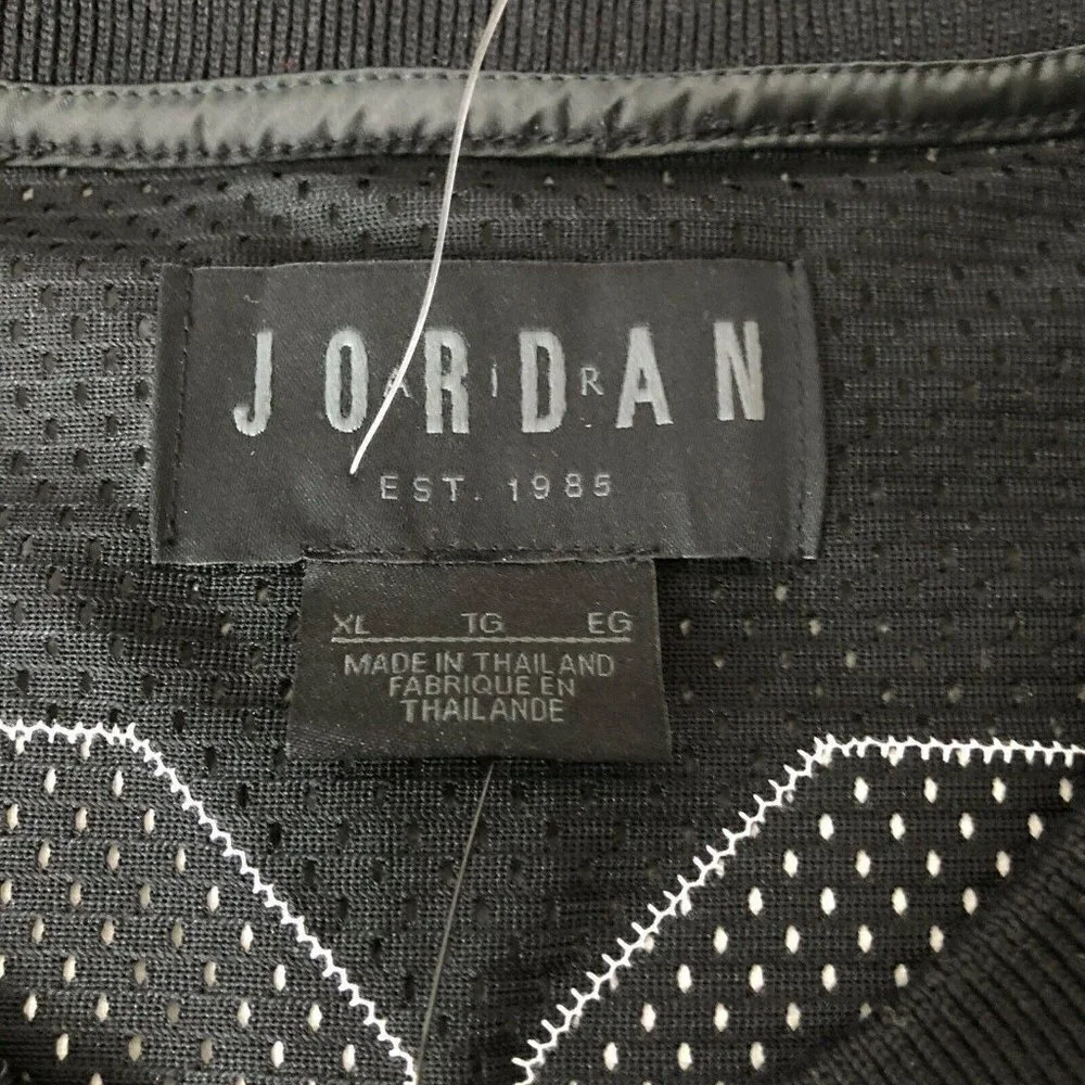NWT Michael Jordan Nike Unreleased Black Jersey AR3881-100 Sz XL